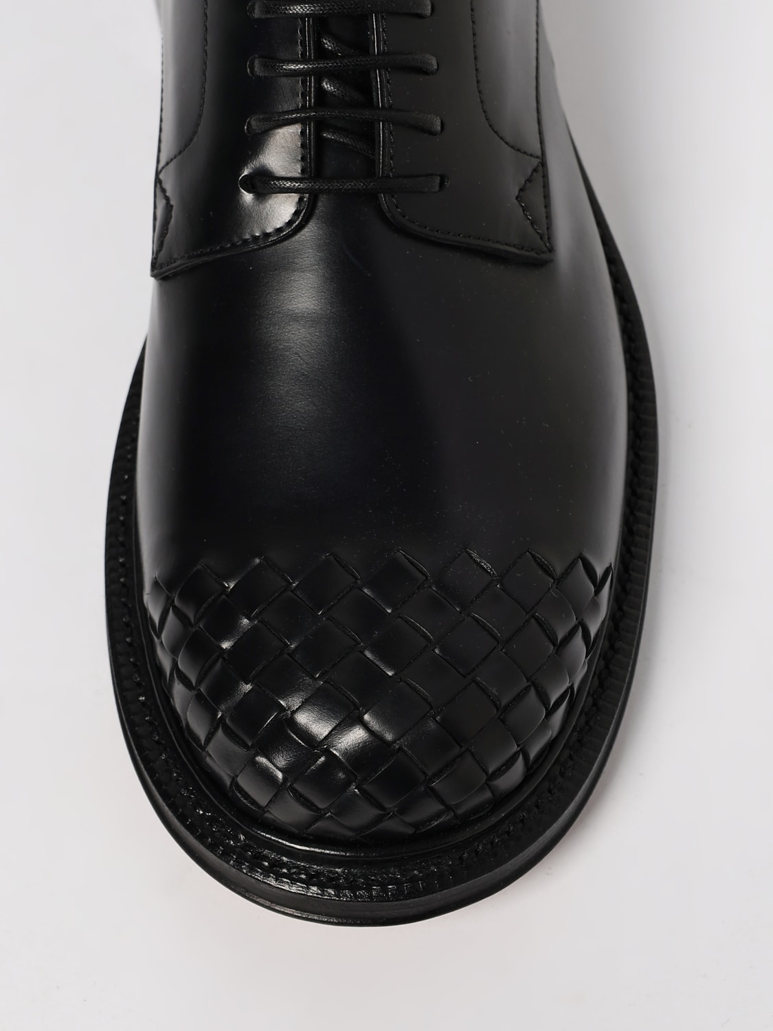 BOTTEGA VENETA BROGUE SHOES: Shoes men Bottega Veneta, Black - Img 4