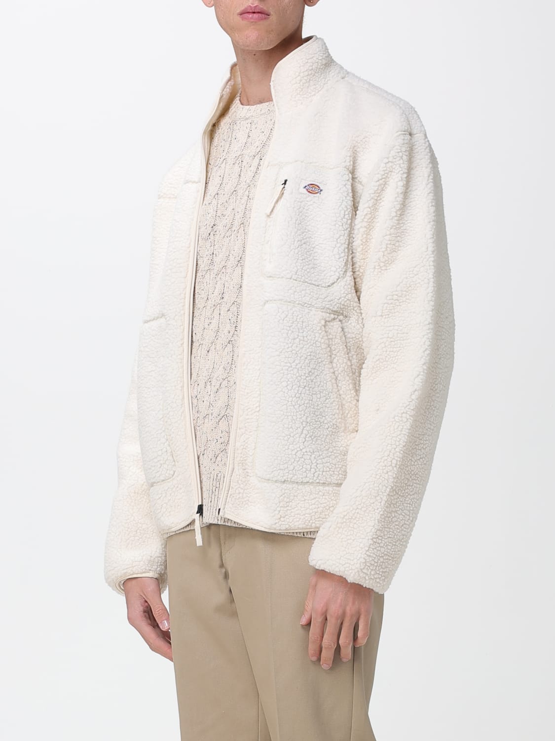 DICKIES 外套: 外套 男士 Dickies, 奶油黄 - Img 3