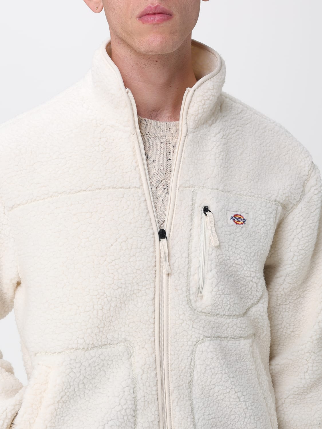 DICKIES 外套: 外套 男士 Dickies, 奶油黄 - Img 4