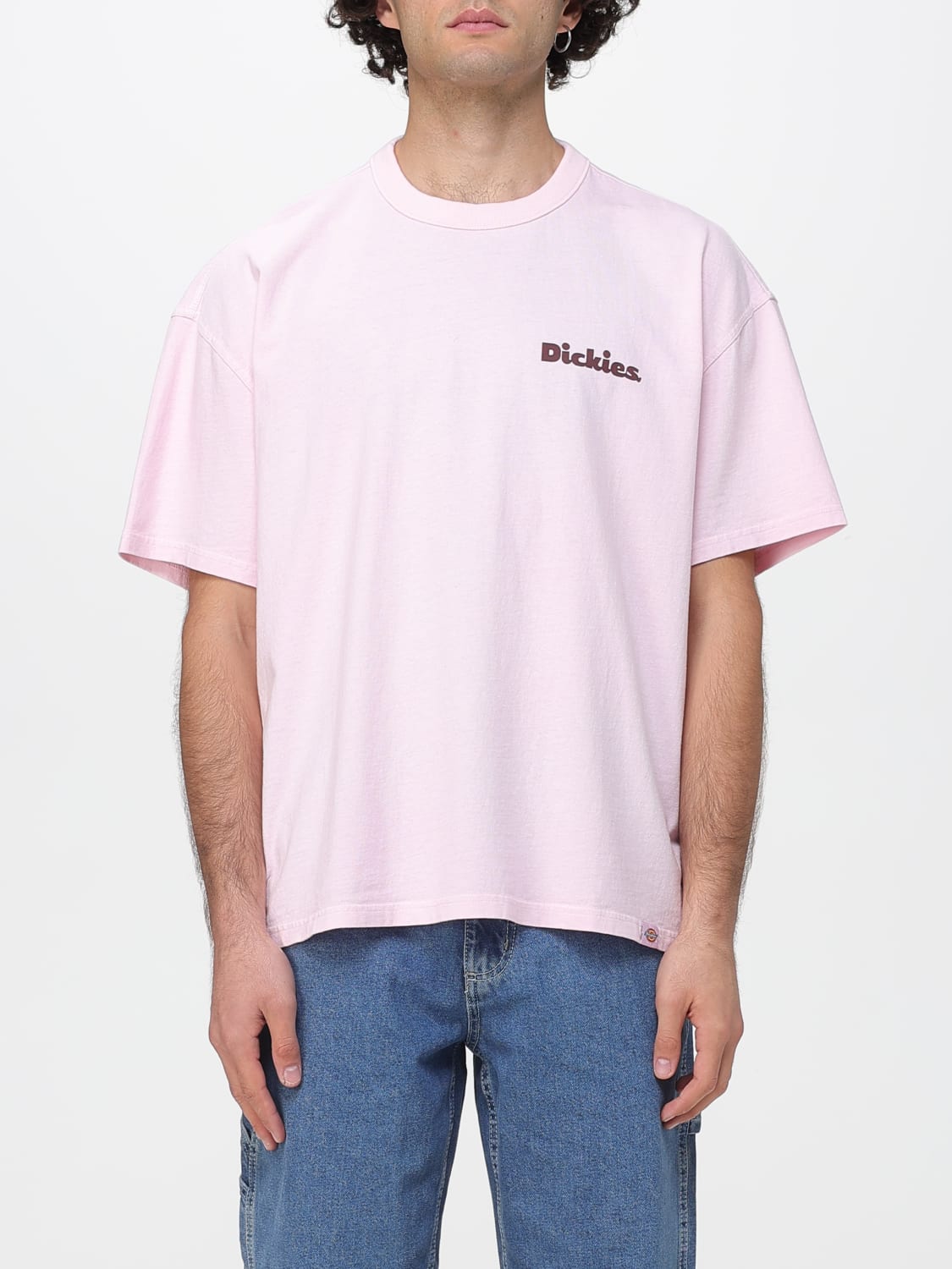 DICKIES T-SHIRT: T-shirt herren Dickies, Pink - Img 1