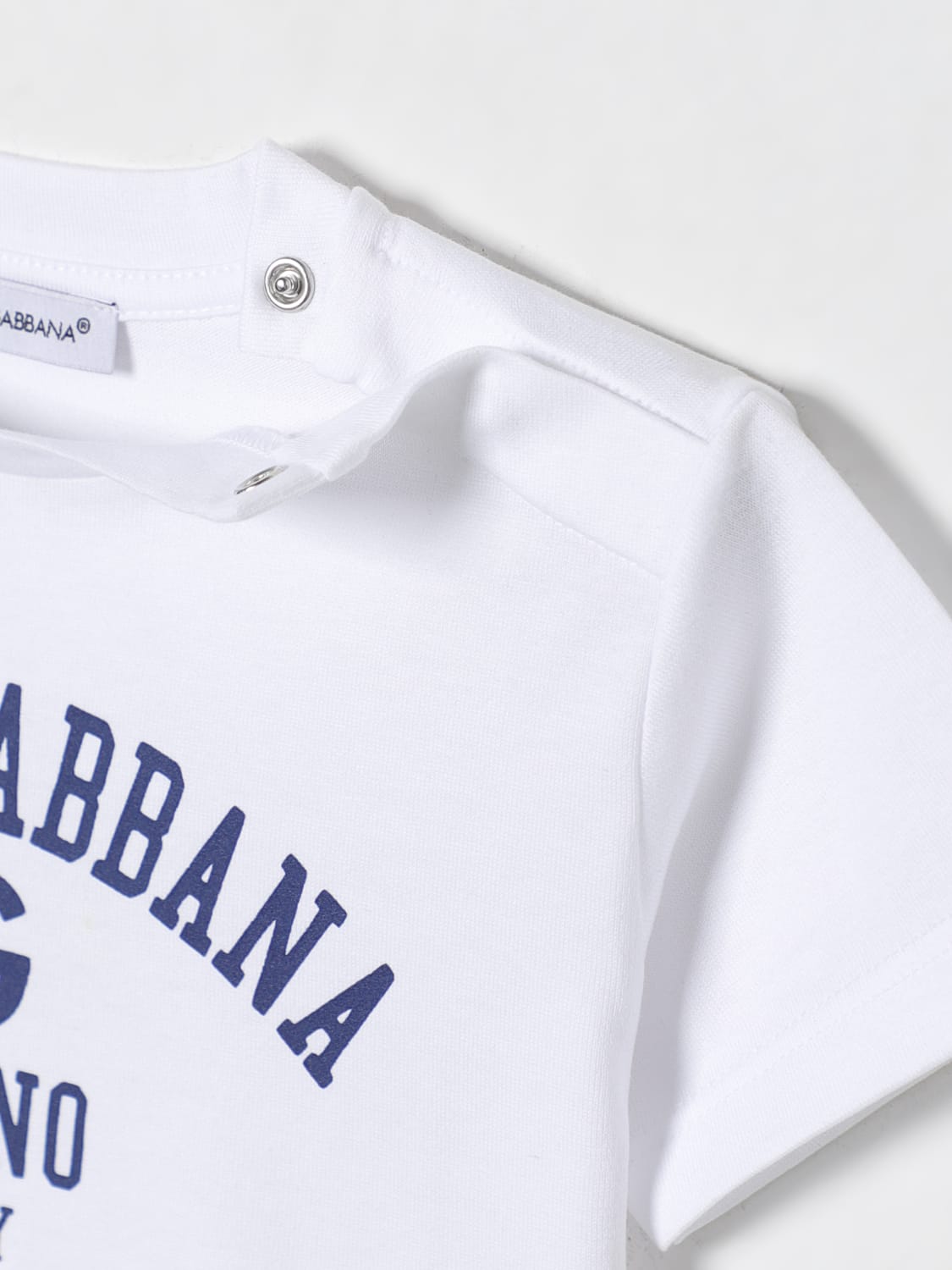 DOLCE & GABBANA T-SHIRT: T-shirt kids Dolce & Gabbana, White - Img 3