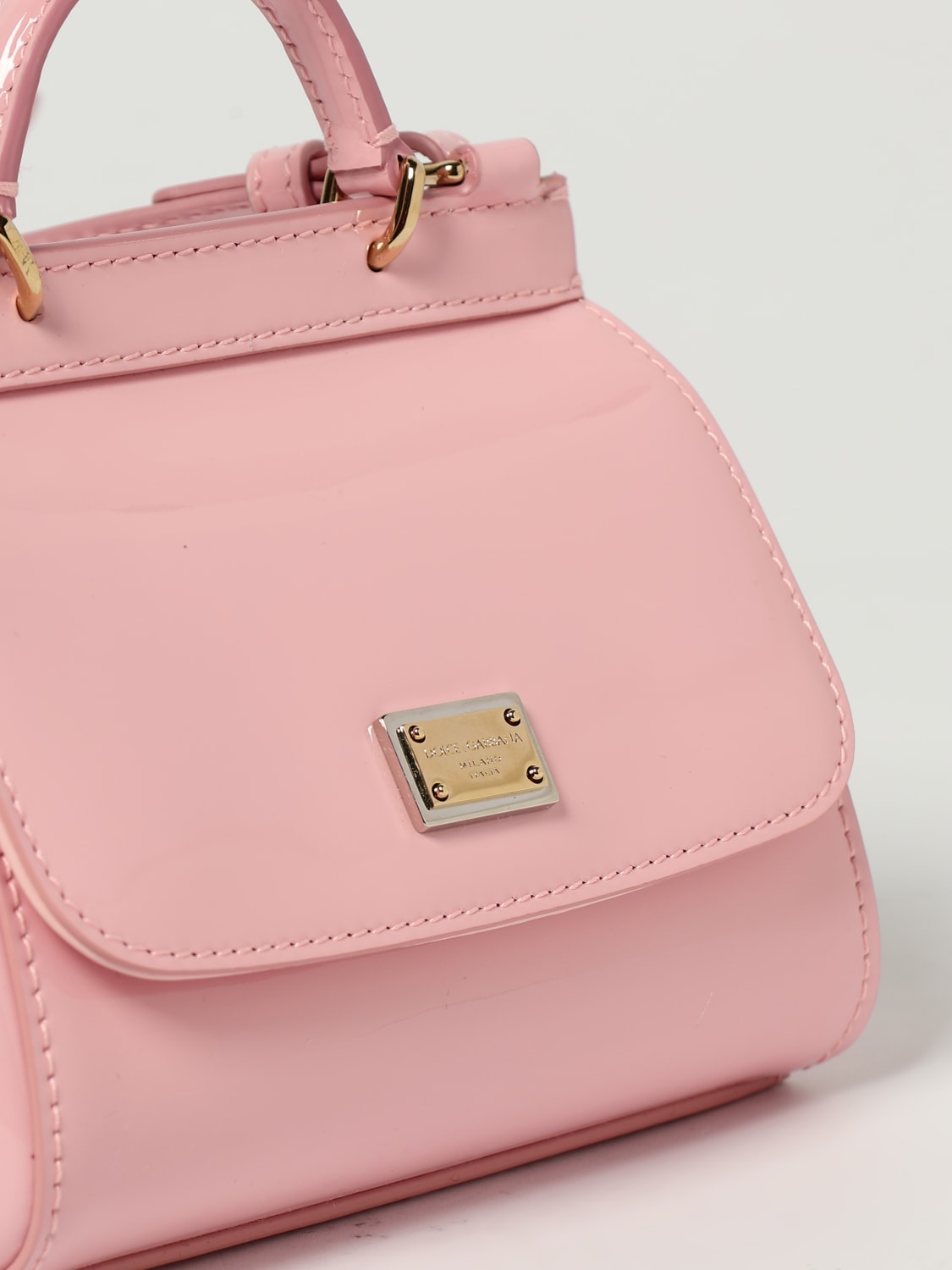 DOLCE & GABBANA BAG: Bag kids Dolce & Gabbana, Pink - Img 3