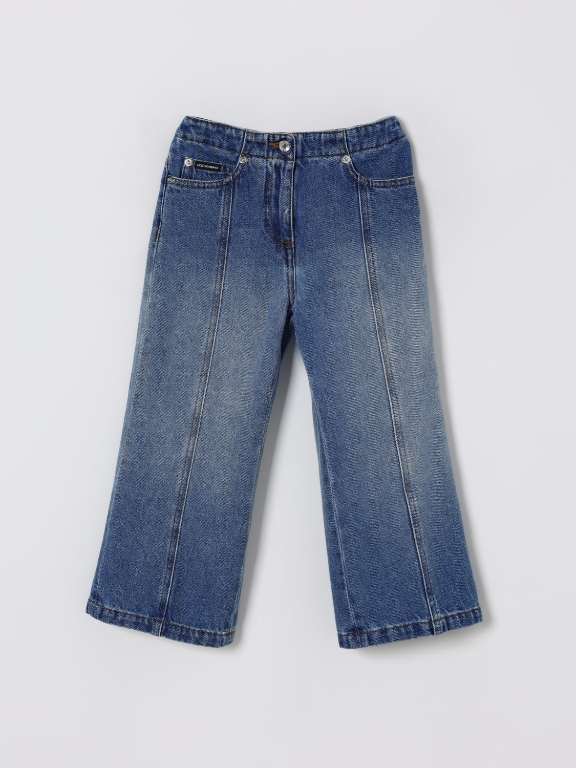 DOLCE & GABBANA JEANS: Jeans kids Dolce & Gabbana, Denim - Img 1