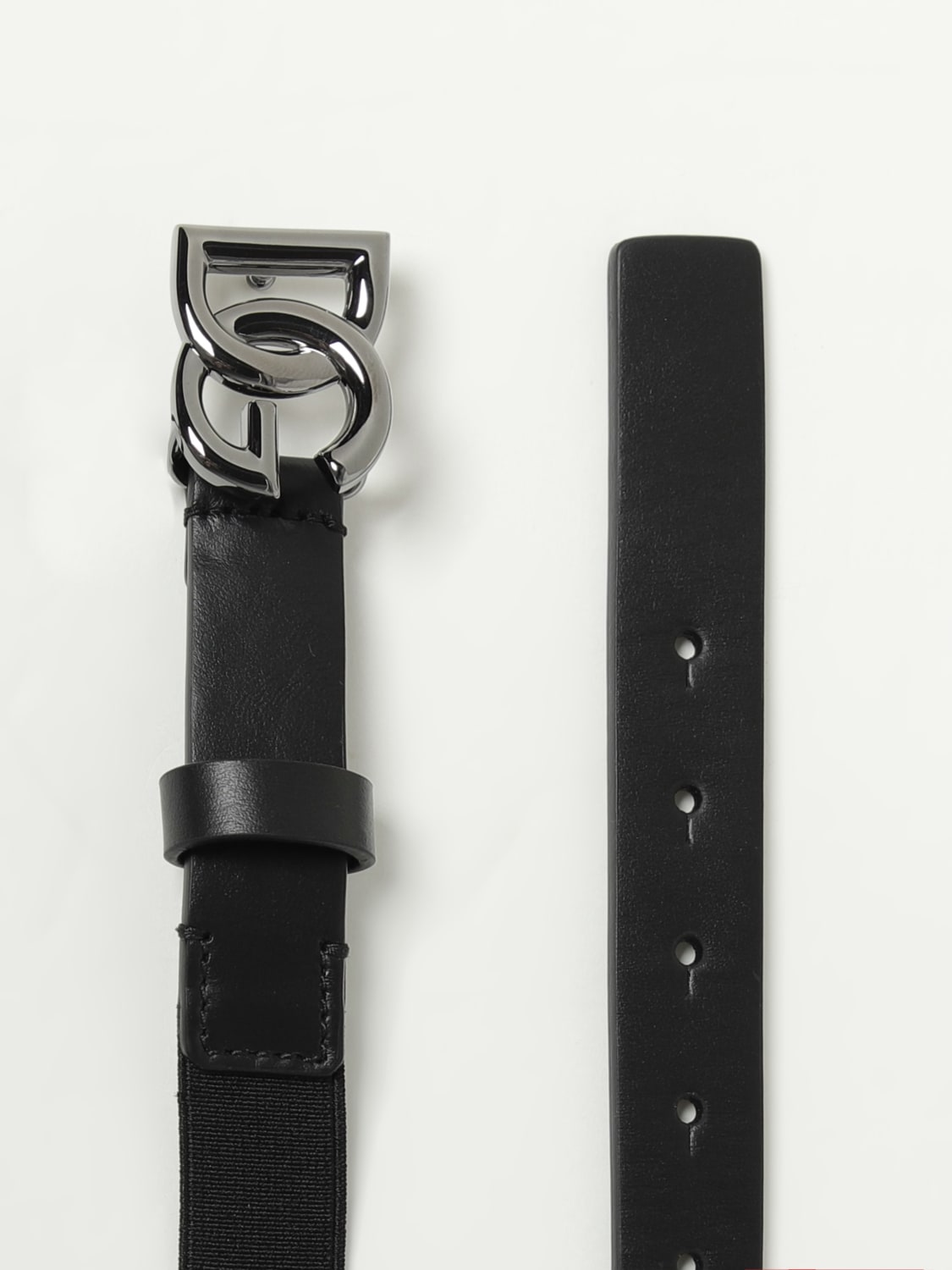 DOLCE & GABBANA BELT: Belt kids Dolce & Gabbana, Black - Img 2