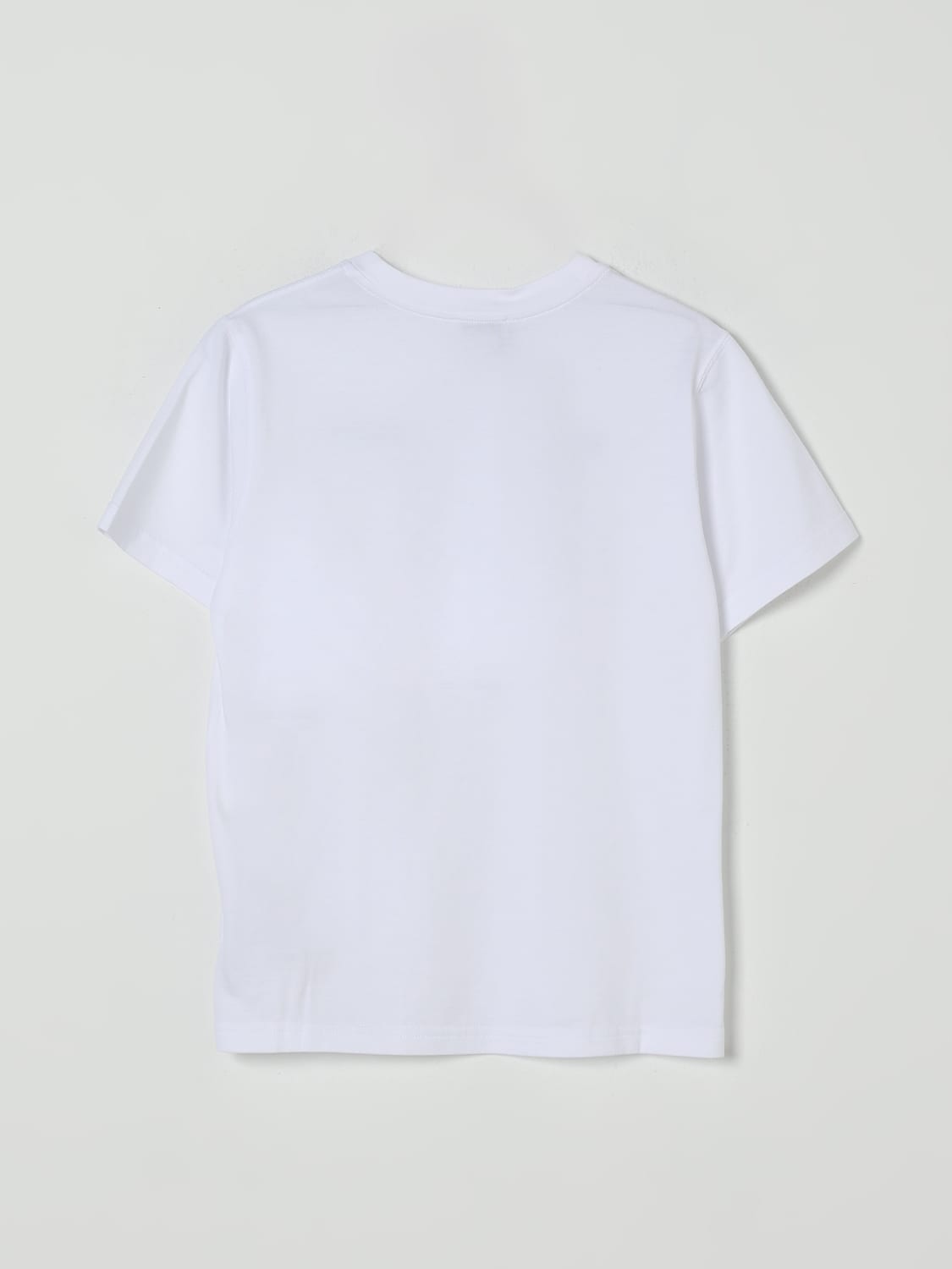 DOLCE & GABBANA T-SHIRT: T-shirt Dolce & Gabbana in cotone con logo, Bianco - Img 2