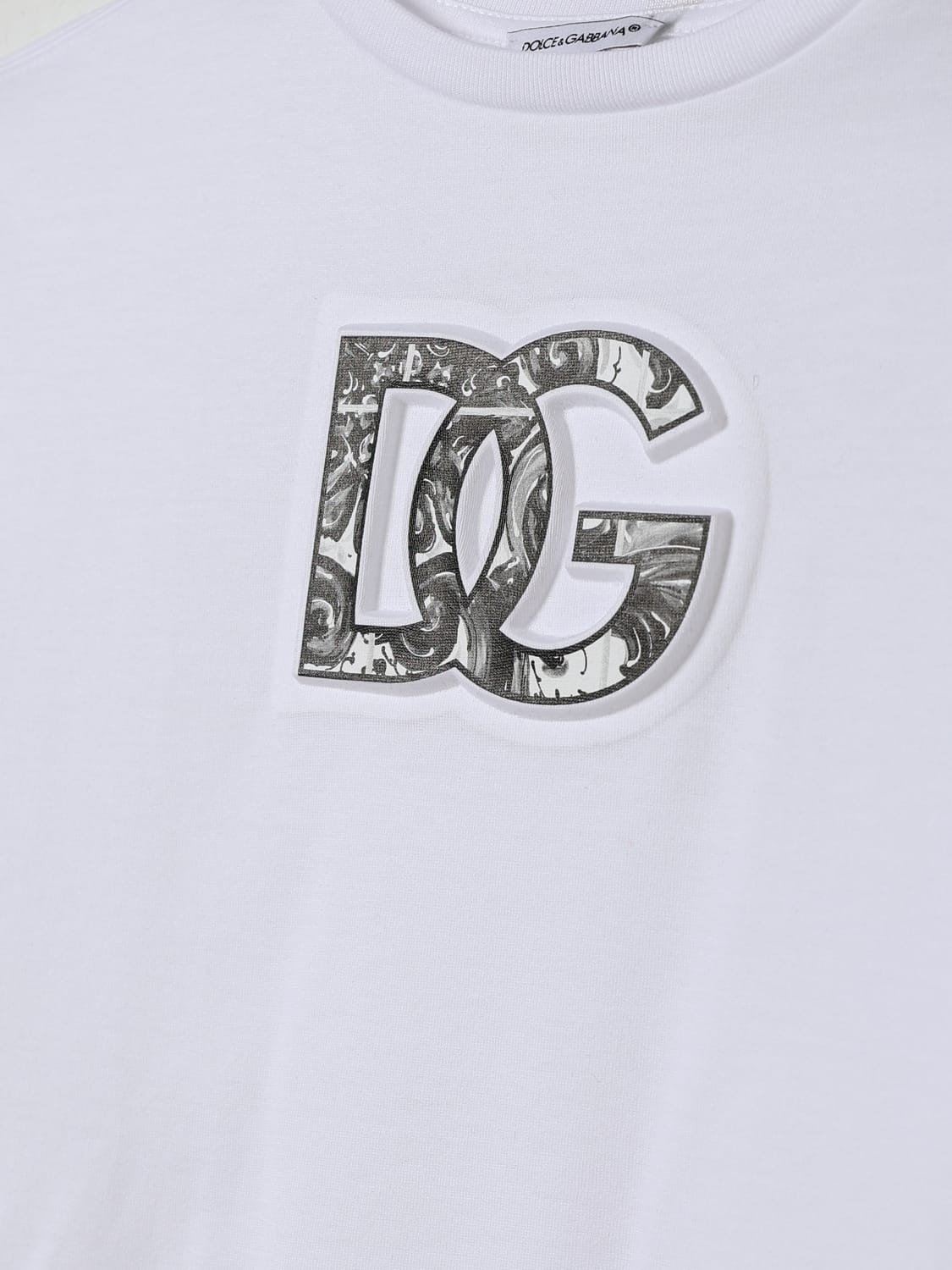 DOLCE & GABBANA T-SHIRT: T-shirt kids Dolce & Gabbana, White - Img 3
