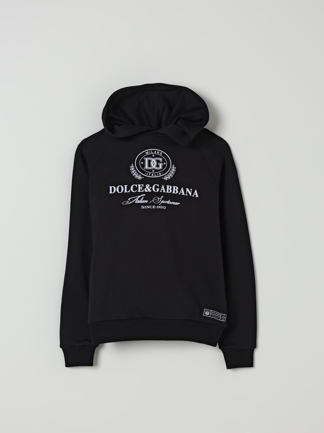 DOLCE & GABBANA SWEATER: Sweater kids Dolce & Gabbana, Black - Img 1