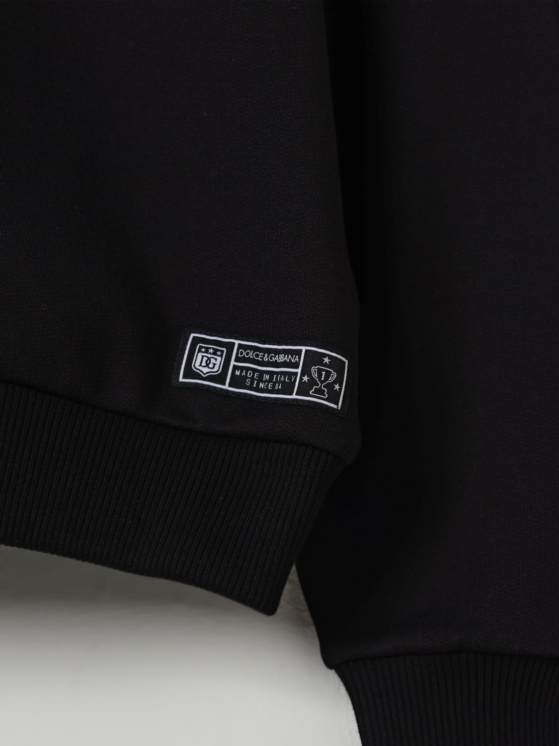 DOLCE & GABBANA SWEATER: Sweater kids Dolce & Gabbana, Black - Img 3