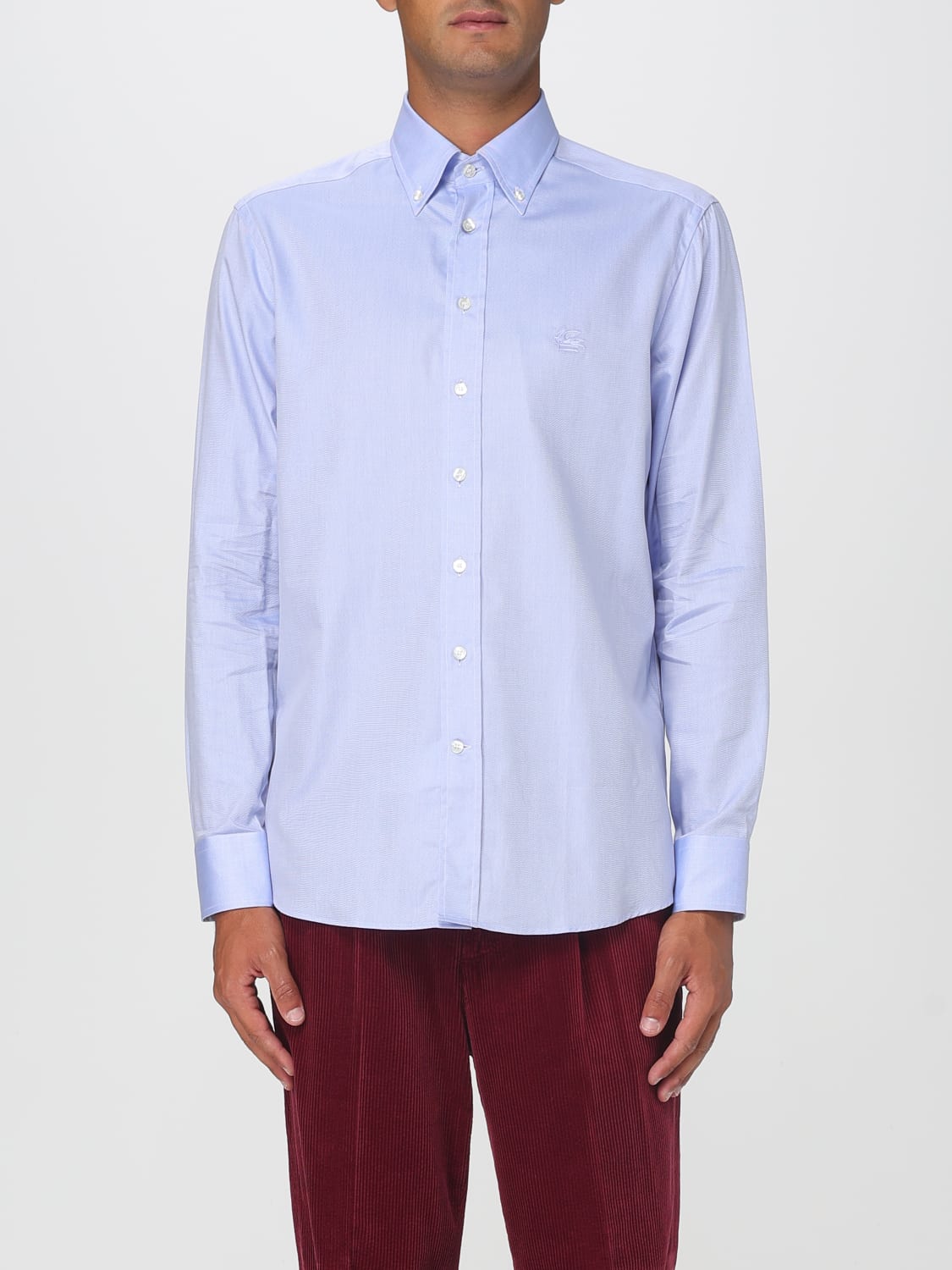 ETRO SHIRT: Shirt men Etro, Denim - Img 1