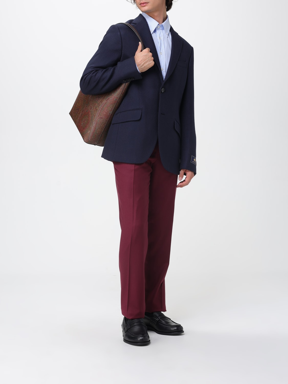 ETRO JACKET: Blazer men Etro, Blue - Img 2