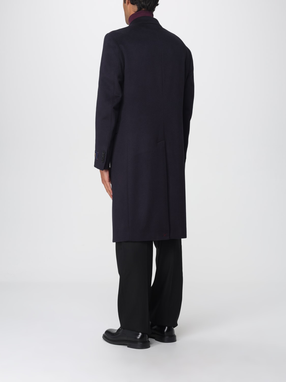 ETRO COAT: Coat men Etro, Blue - Img 3