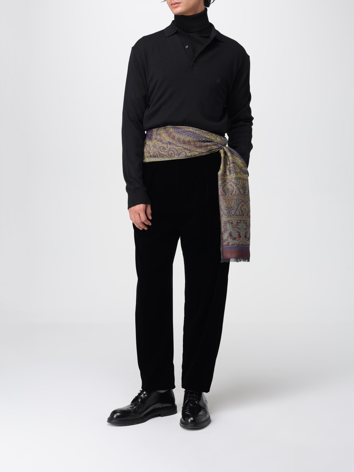 ETRO SWEATER: Sweater men Etro, Black - Img 2
