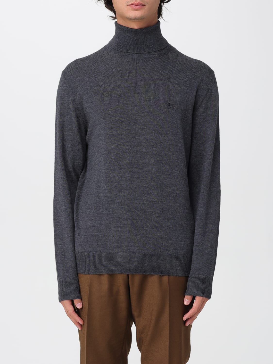 ETRO SWEATER: Sweater men Etro, Grey - Img 1