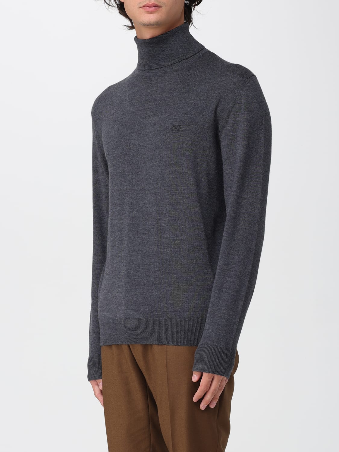 ETRO SWEATER: Sweater men Etro, Grey - Img 4