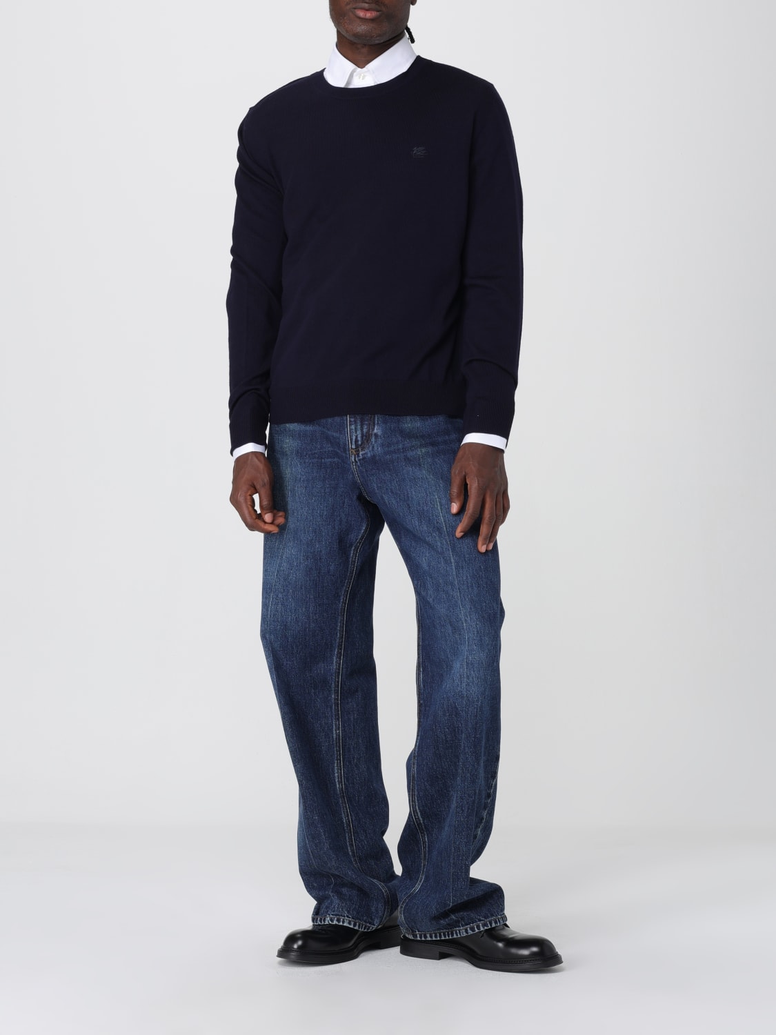 ETRO SWEATER: Sweater men Etro, Blue - Img 2