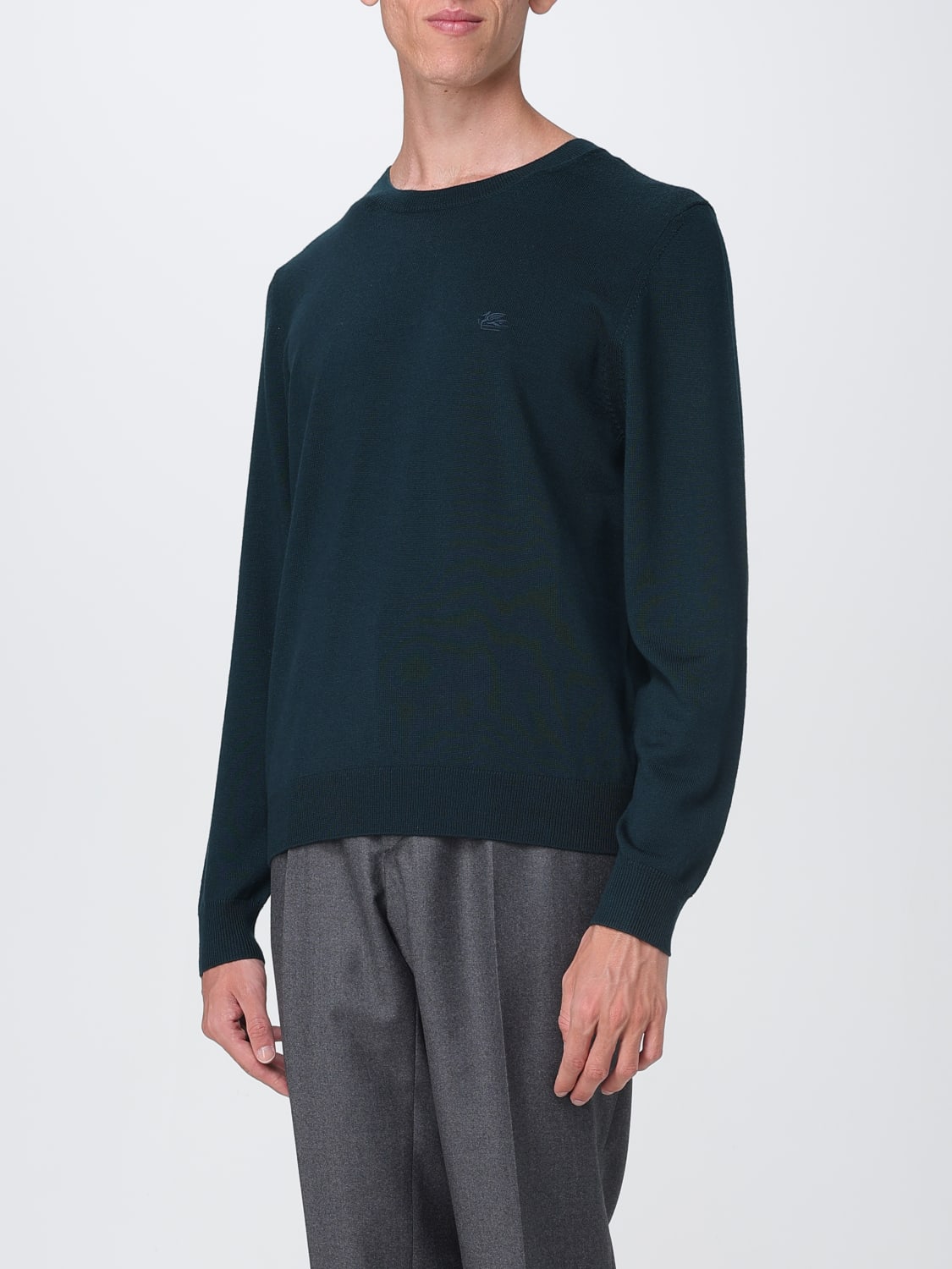 ETRO SWEATER: Sweater men Etro, Green - Img 4