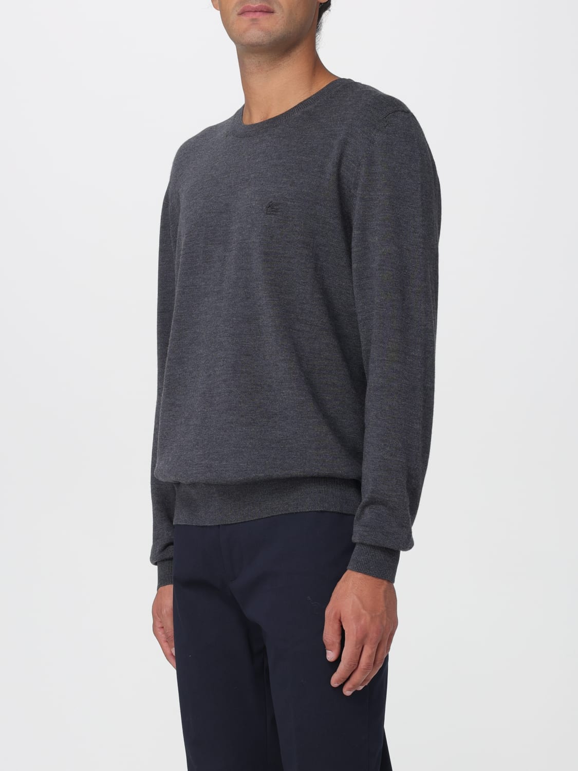 ETRO SWEATER: Sweater men Etro, Grey - Img 4