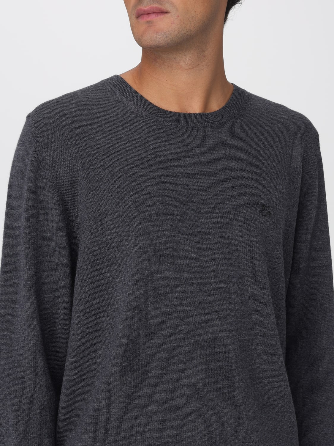 ETRO SWEATER: Sweater men Etro, Grey - Img 5