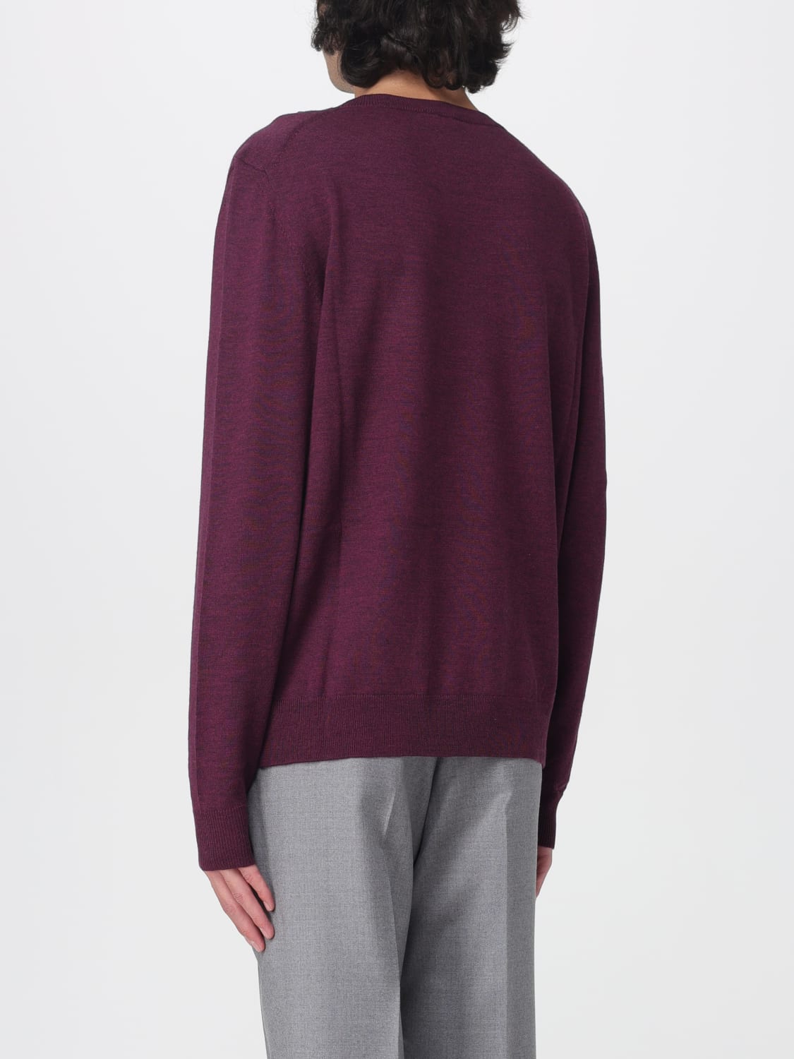ETRO SWEATER: Sweater men Etro, Burgundy - Img 3