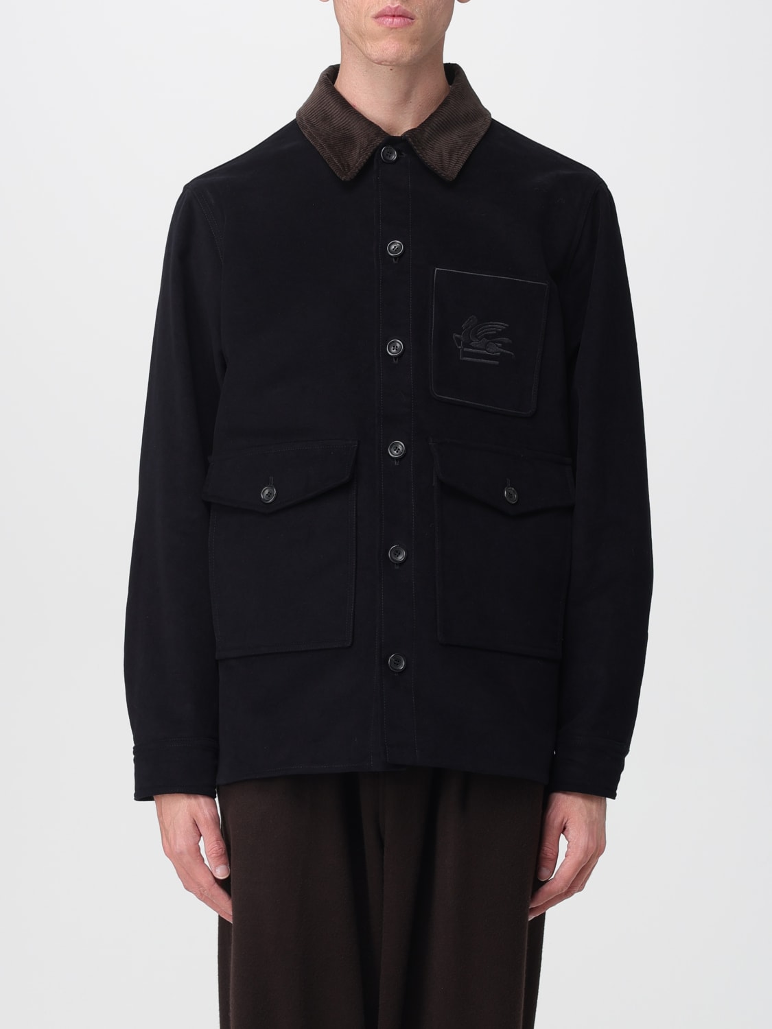 ETRO JACKET: Jacket men Etro, Blue - Img 1