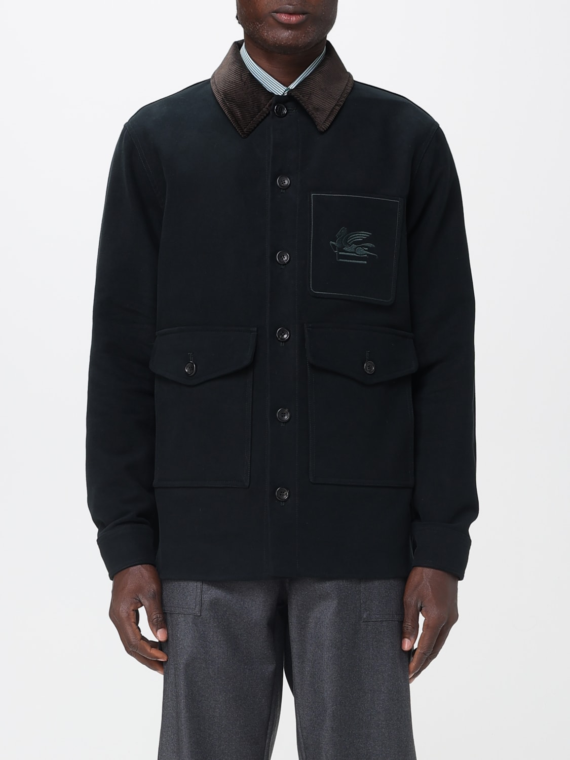 ETRO JACKET: Jacket men Etro, Green - Img 1