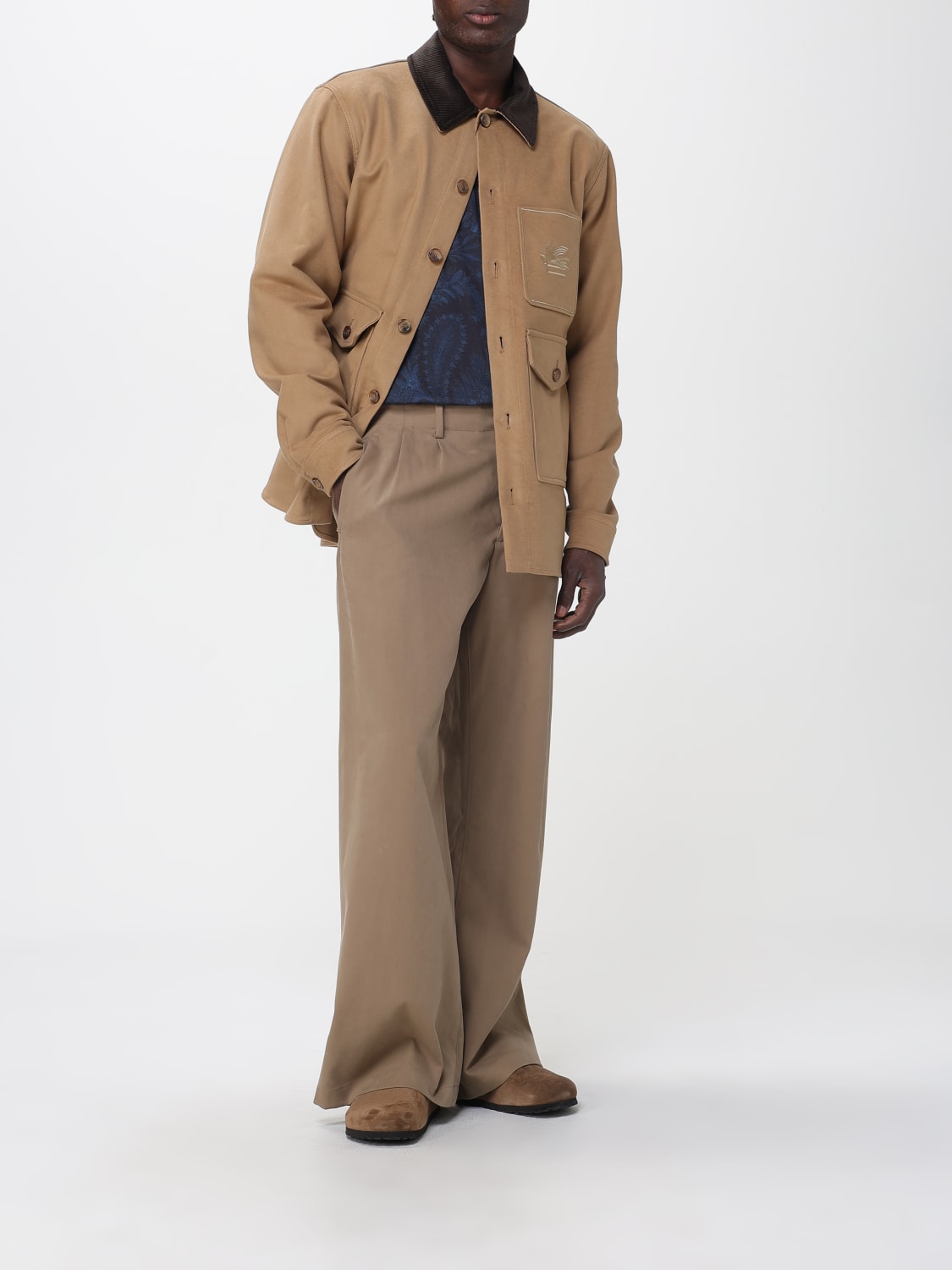 ETRO JACKET: Jacket men Etro, Beige - Img 2