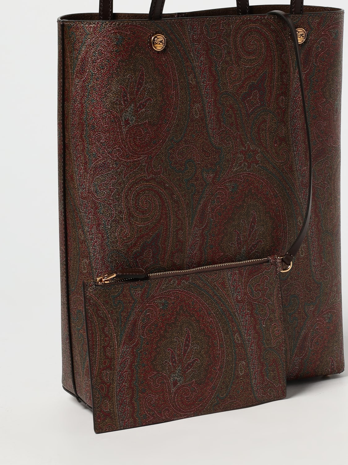 ETRO 斜挎包: 手袋 男士 Etro, 米色 - Img 4