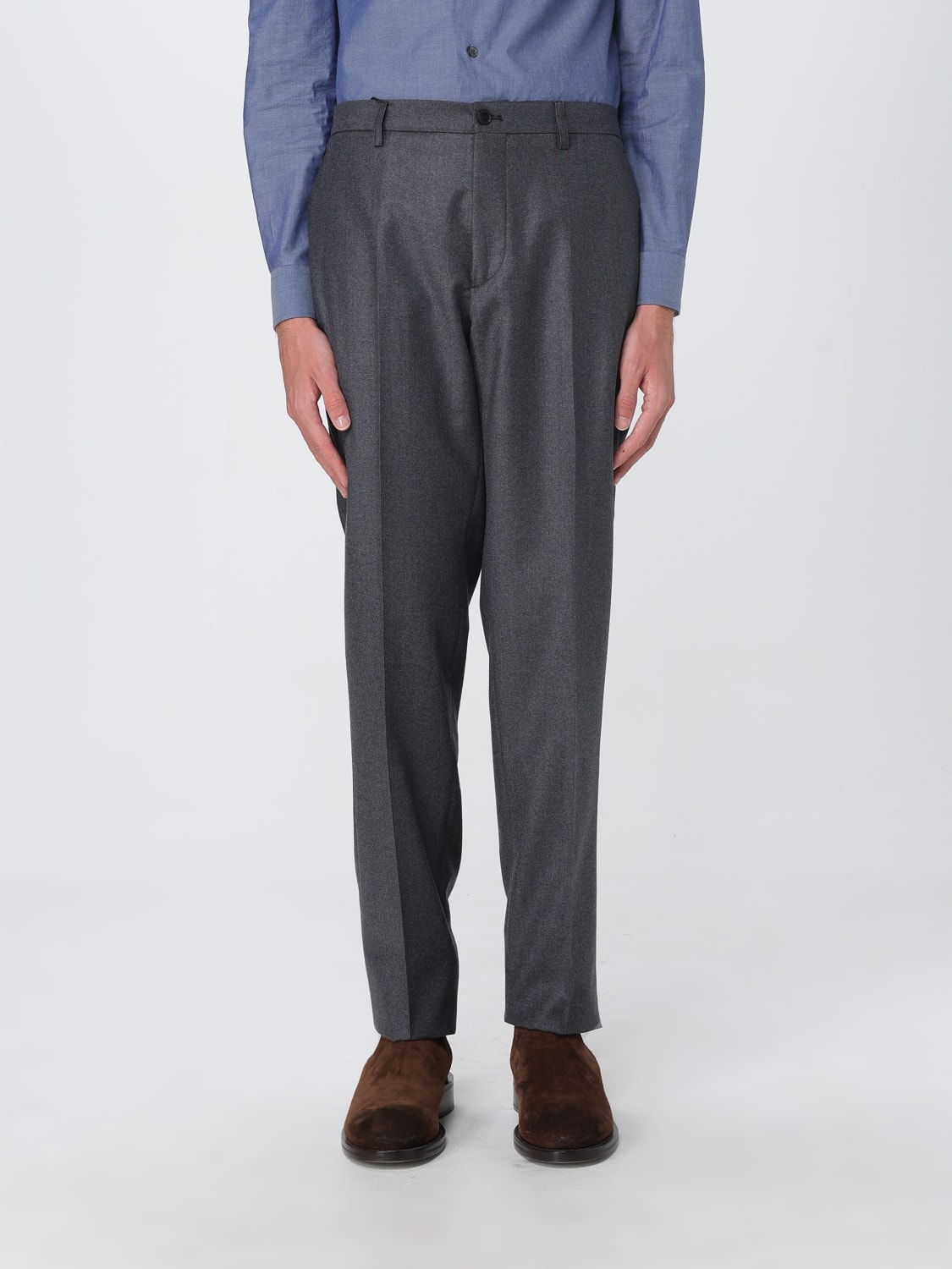 ETRO PANTS: Pants men Etro, Charcoal - Img 1