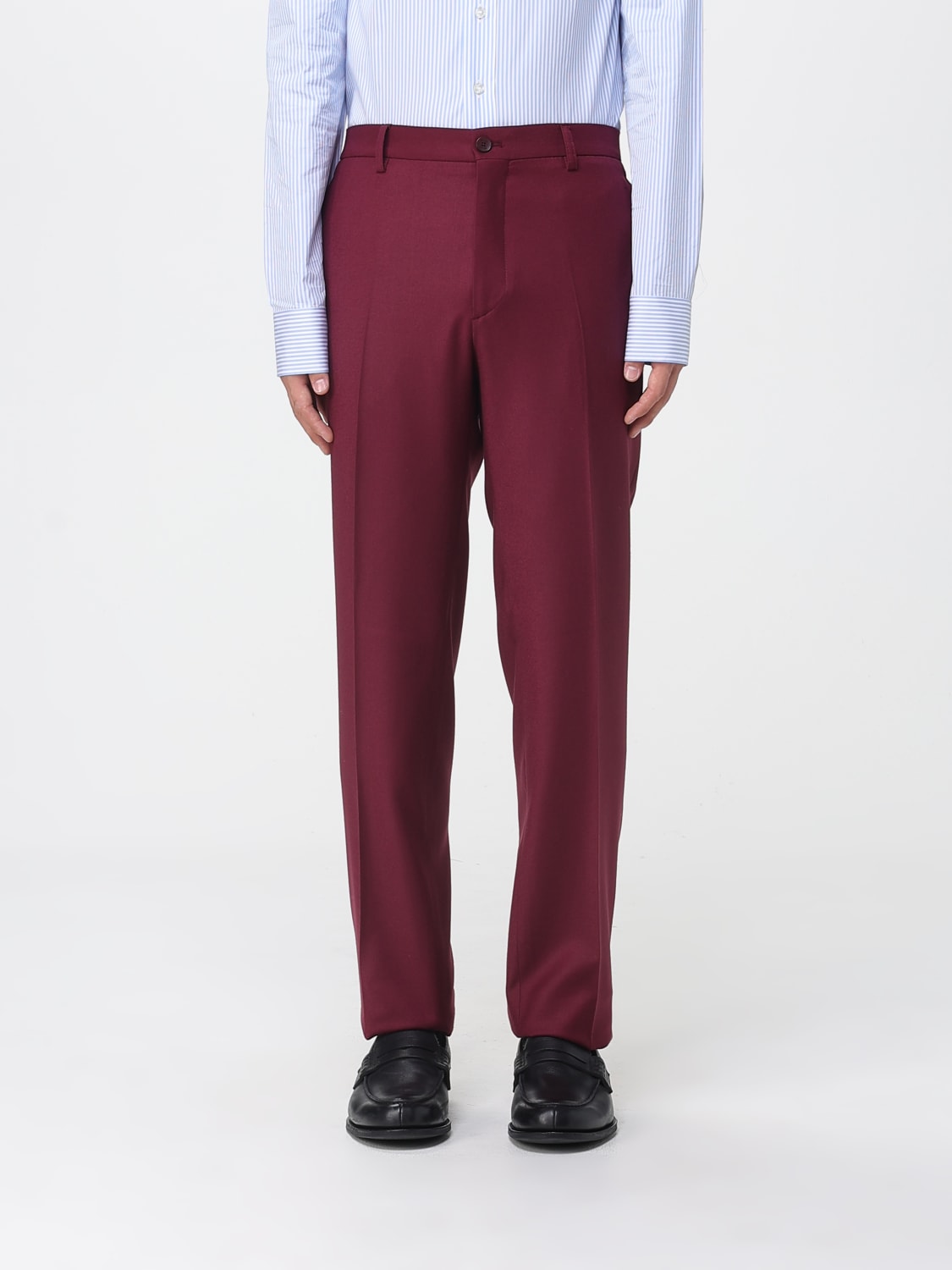 ETRO PANTS: Pants men Etro, Burgundy - Img 1