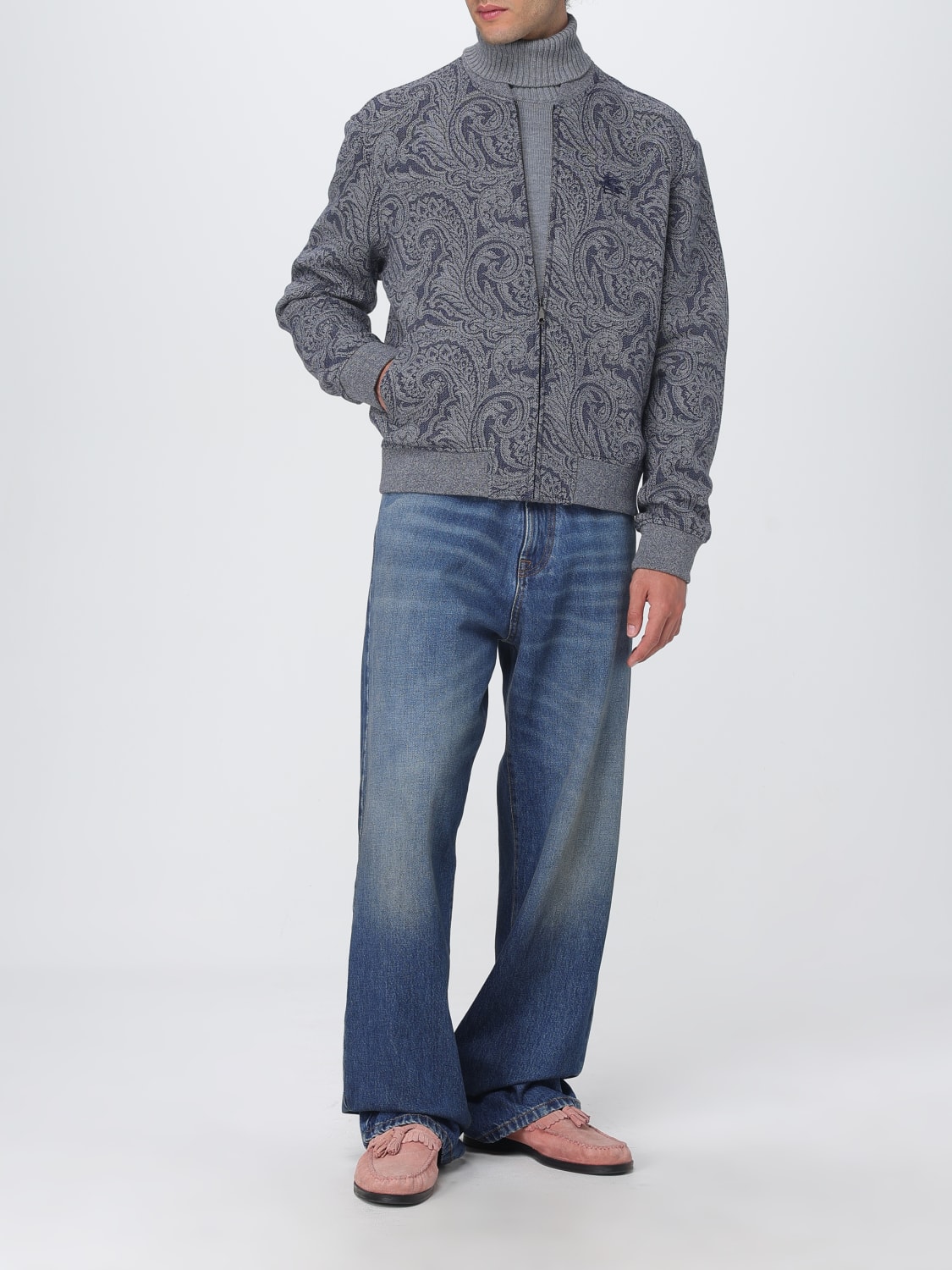 ETRO JACKET: Jacket men Etro, Blue - Img 2