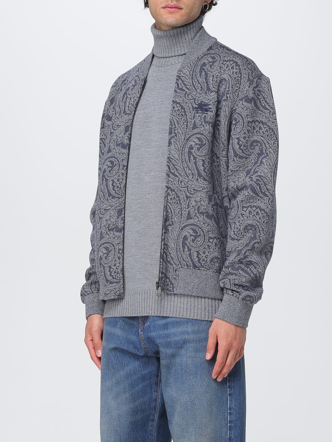 ETRO JACKET: Jacket men Etro, Blue - Img 4