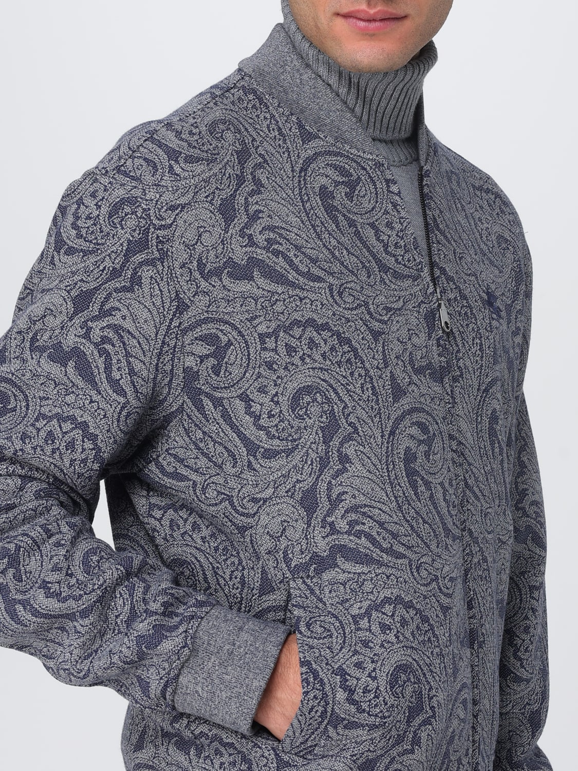 ETRO JACKET: Jacket men Etro, Blue - Img 5