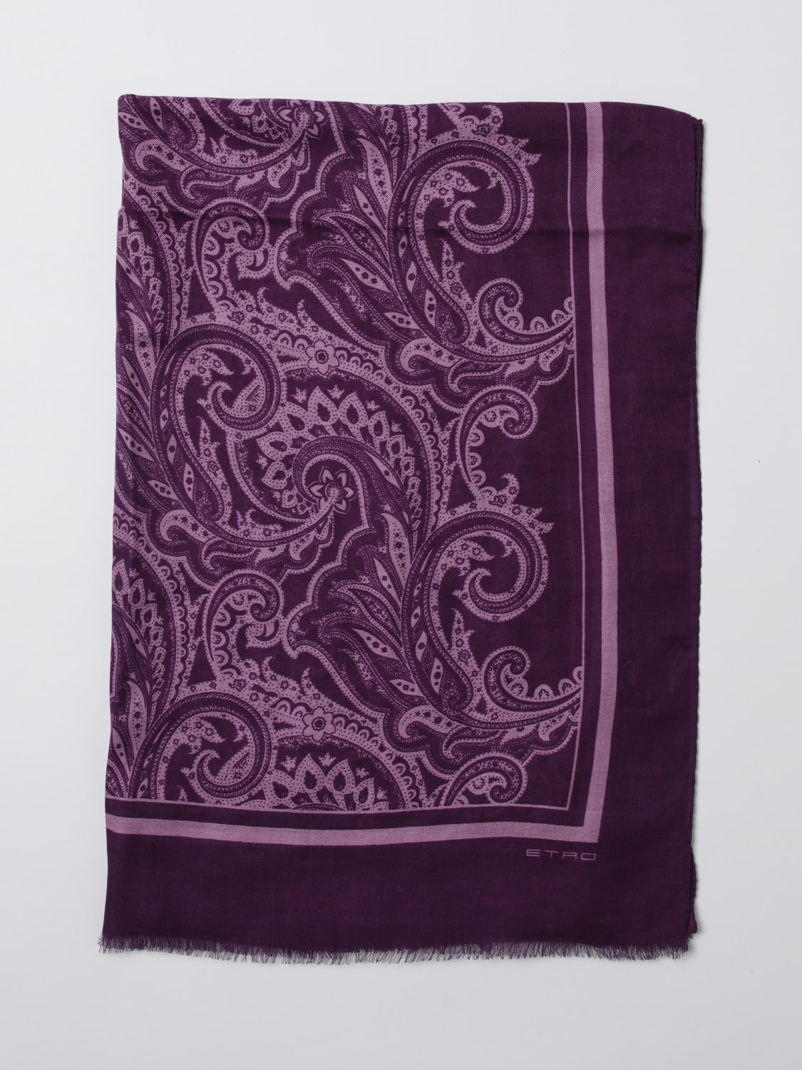 ETRO SCARF: Scarf men Etro, Violet - Img 1