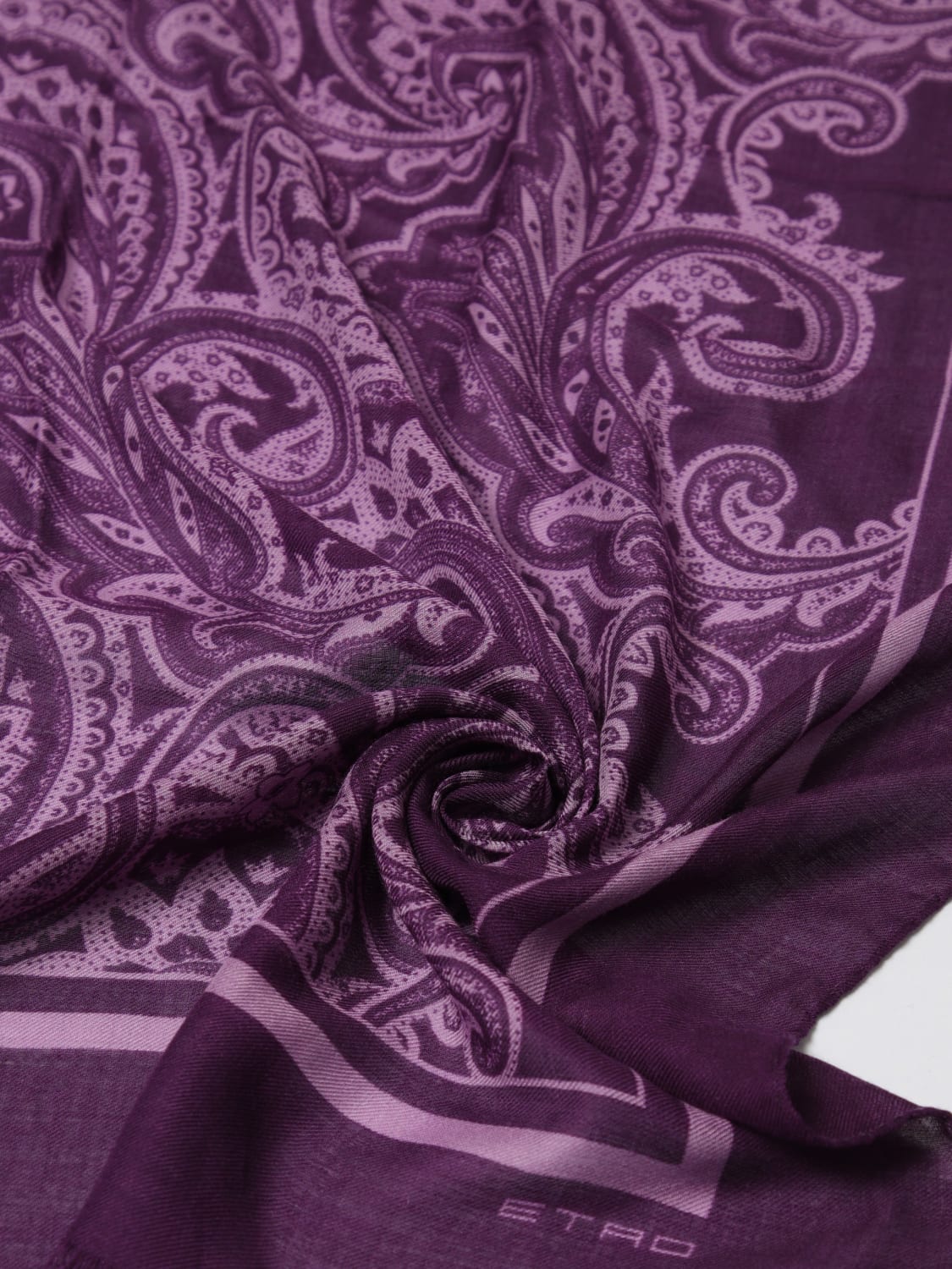 ETRO SCARF: Scarf men Etro, Violet - Img 3