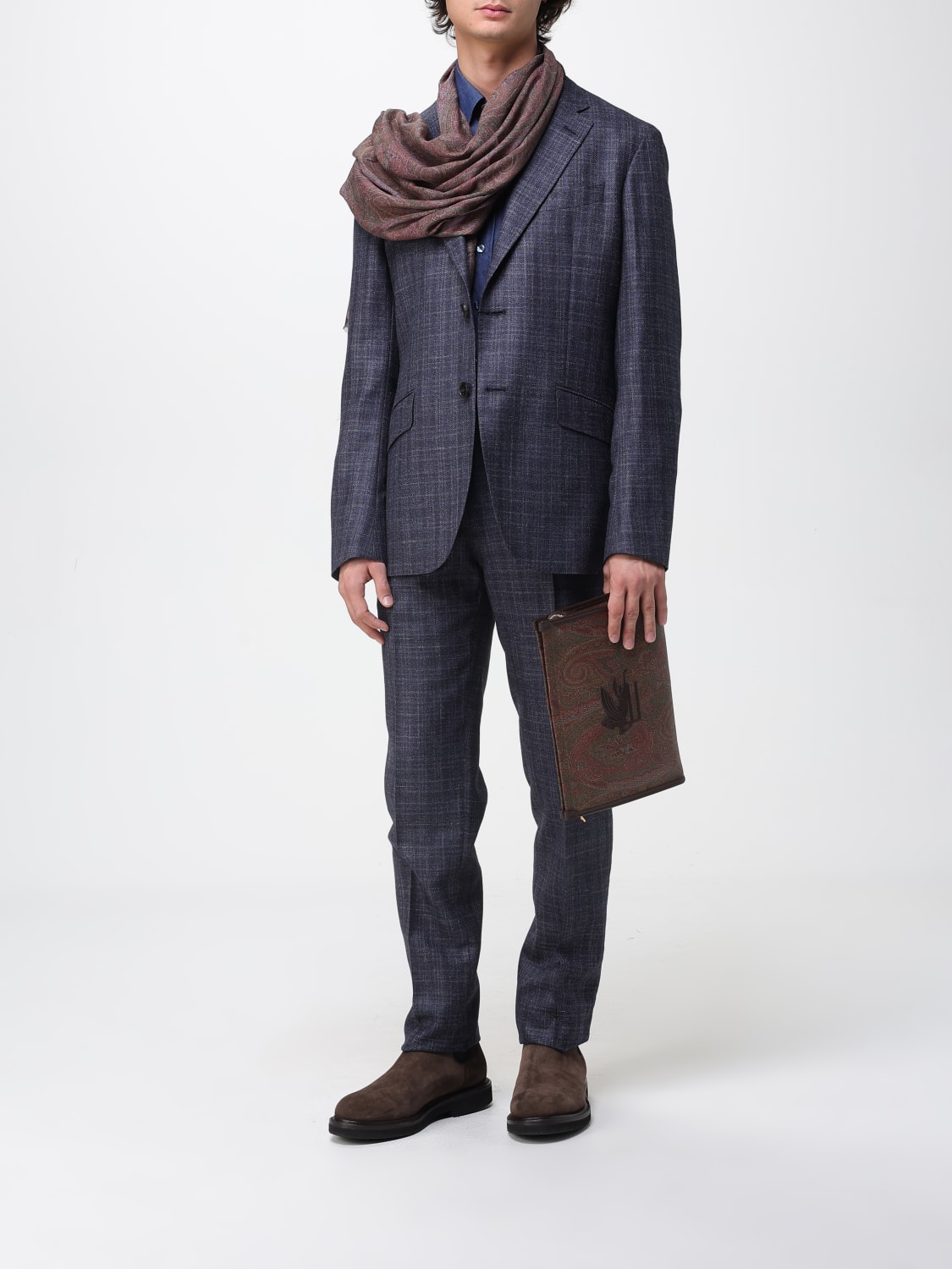 ETRO SUIT: Suit men Etro, Blue - Img 2