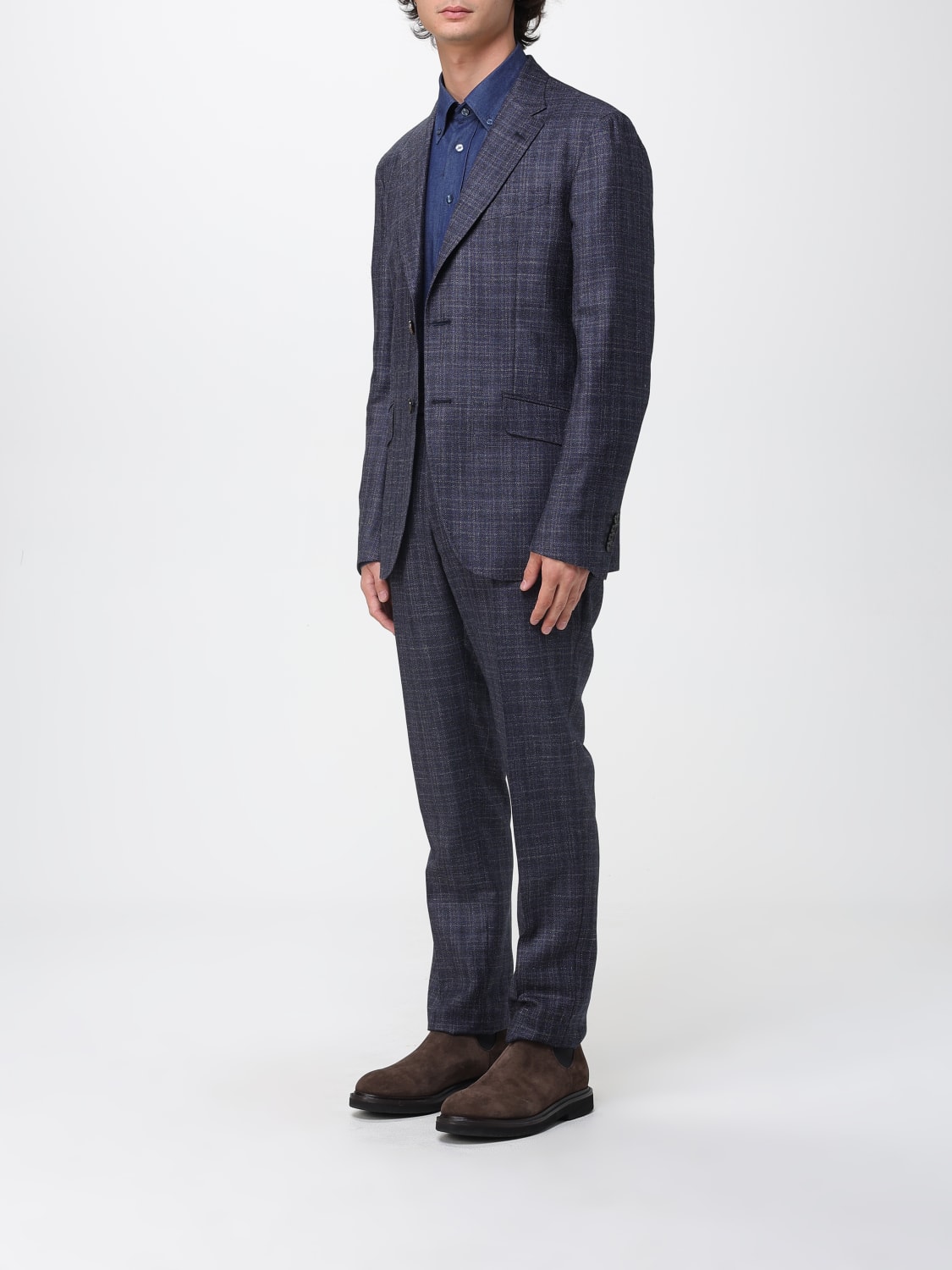 ETRO SUIT: Suit men Etro, Blue - Img 4