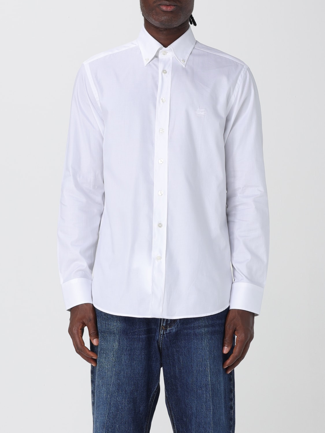 ETRO HEMD: Hemd herren Etro, Weiß - Img 1