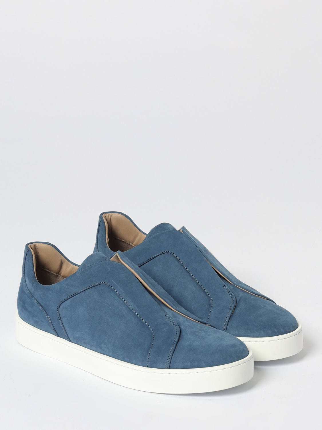 MANOLO BLAHNIK SNEAKERS: Sneakers men Manolo Blahnik, Navy - Img 2