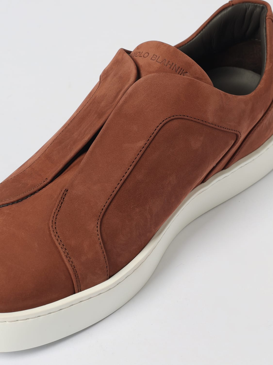 MANOLO BLAHNIK SNEAKERS: Sneakers men Manolo Blahnik, Dark - Img 4