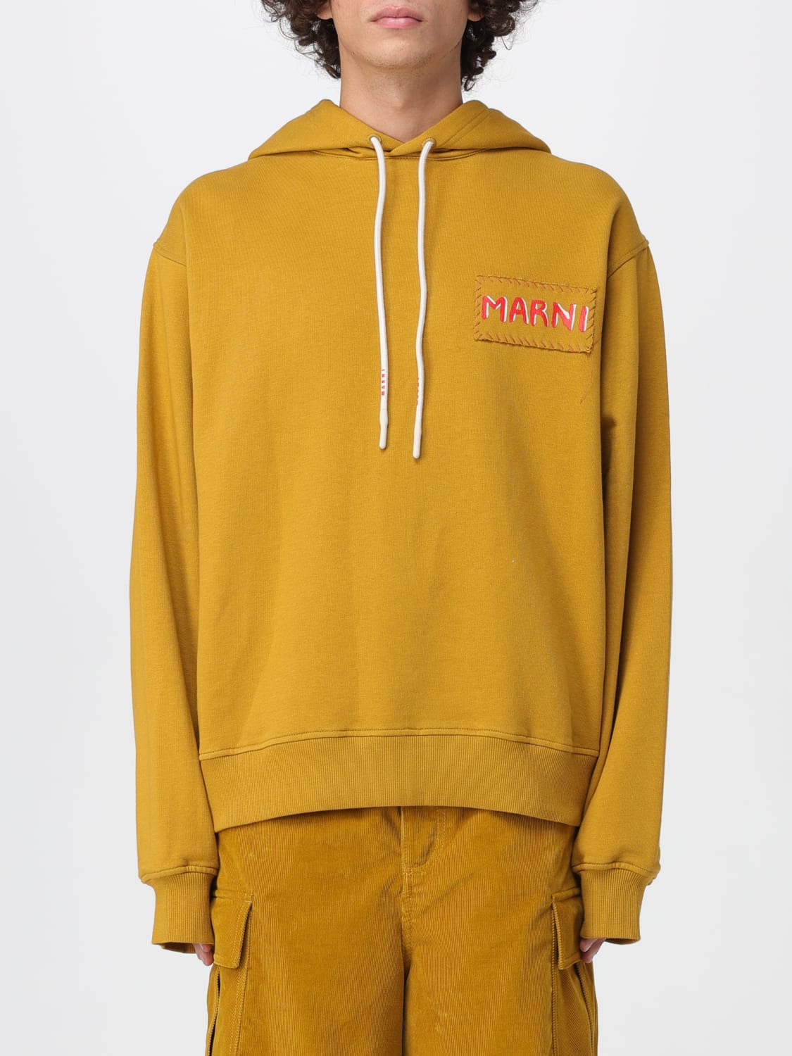 MARNI SUDADERA: Sudadera hombre Marni, Ocre - Img 1