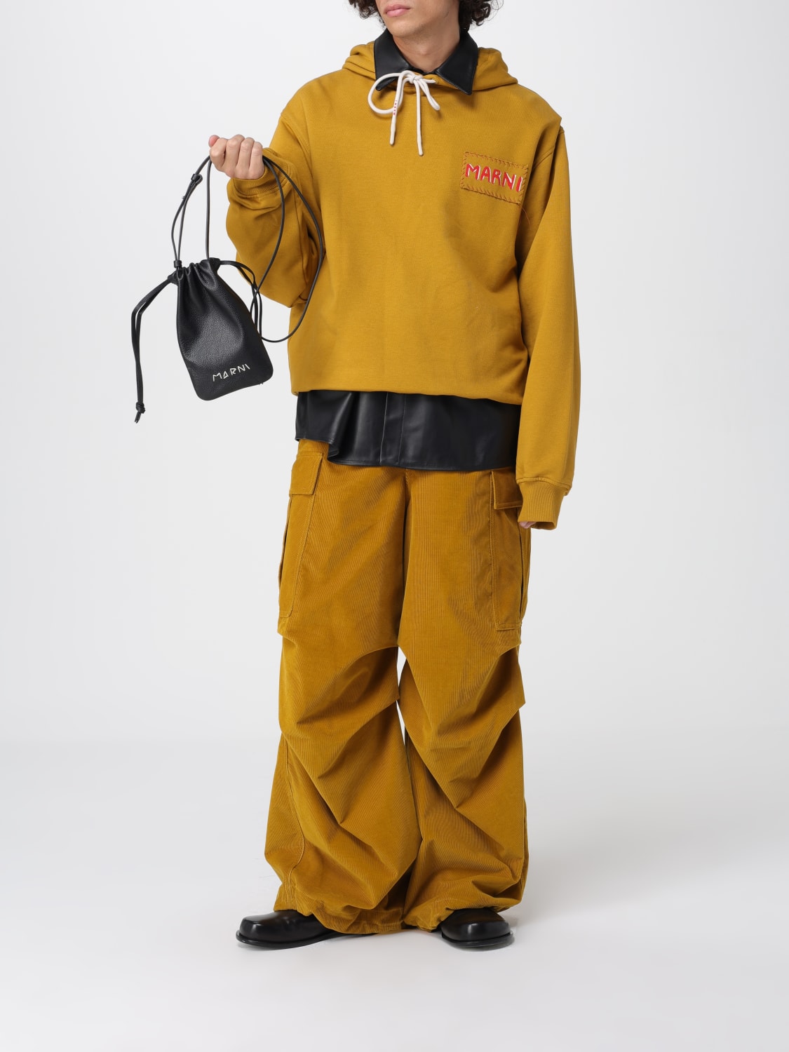 MARNI SUDADERA: Sudadera hombre Marni, Ocre - Img 2