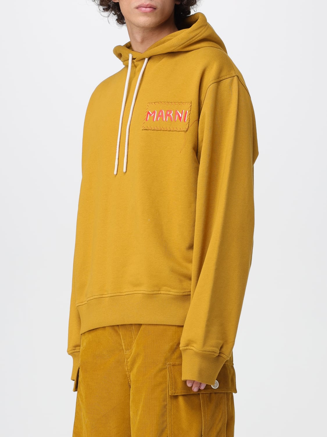 MARNI SUDADERA: Sudadera hombre Marni, Ocre - Img 4