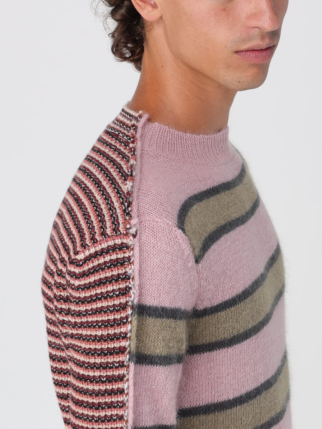 MARNI SWEATER: Sweater men Marni, Pink - Img 5