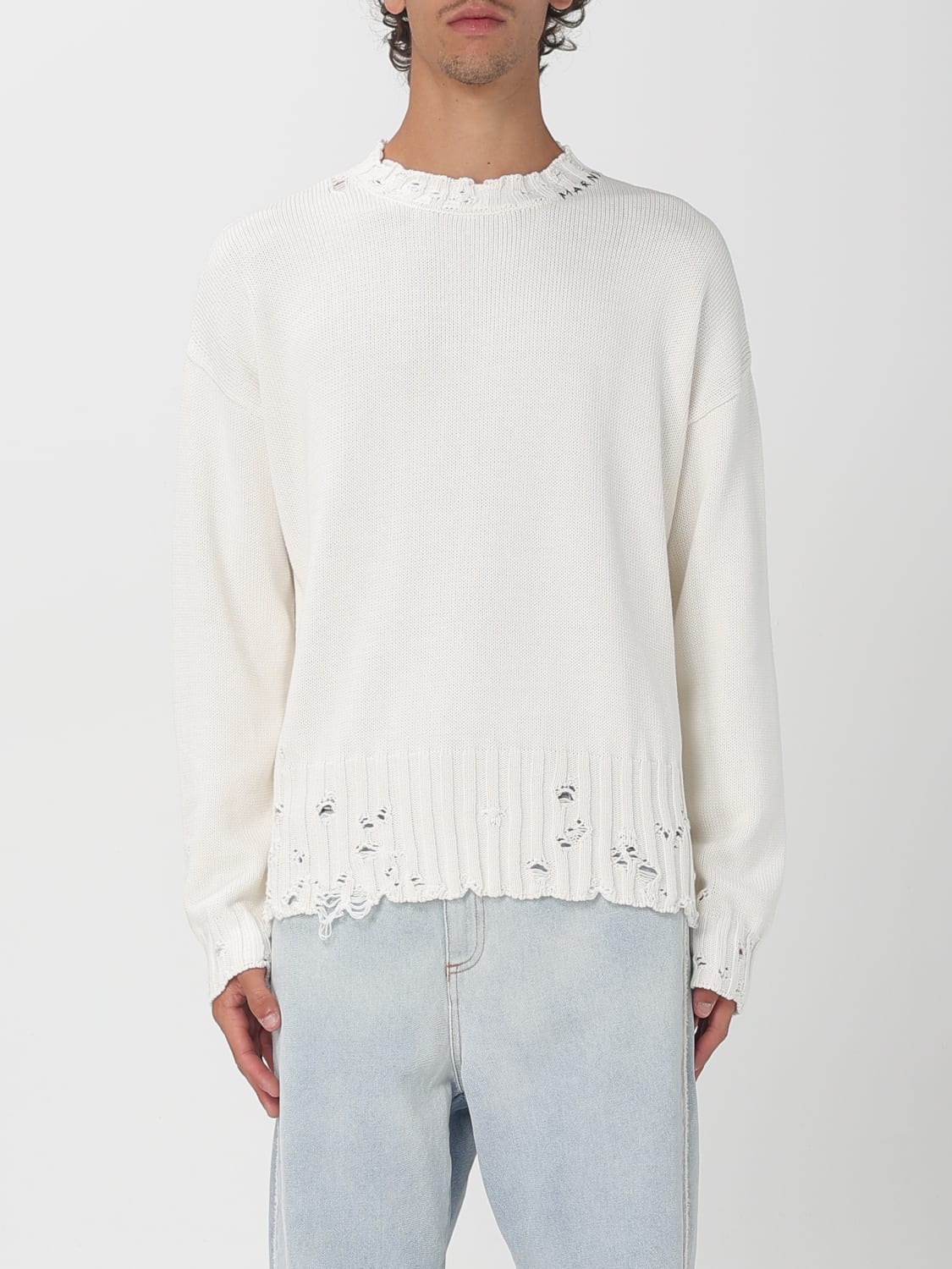 MARNI SWEATER: Sweater men Marni, White - Img 1