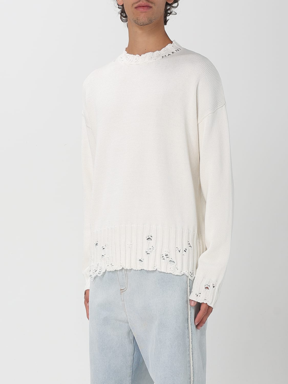 MARNI SWEATER: Sweater men Marni, White - Img 4