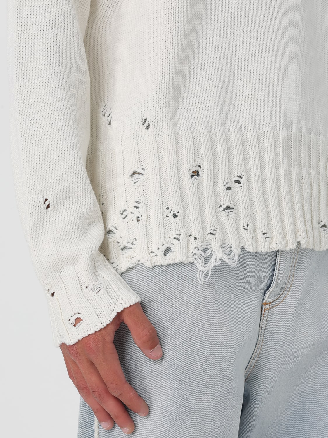 MARNI SWEATER: Sweater men Marni, White - Img 5