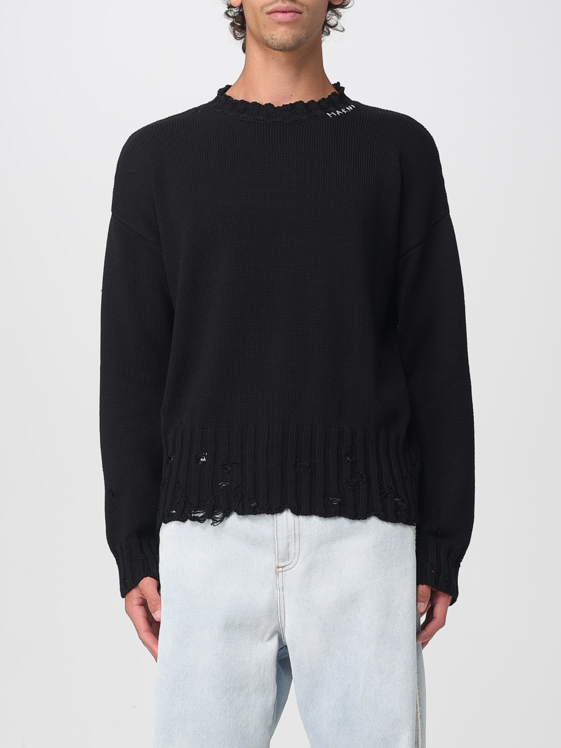MARNI SWEATER: Sweater men Marni, Black - Img 1