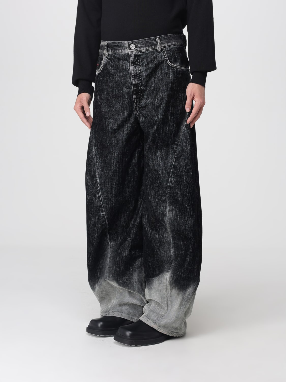 MARNI JEANS: Pantalón hombre Marni, Negro - Img 4