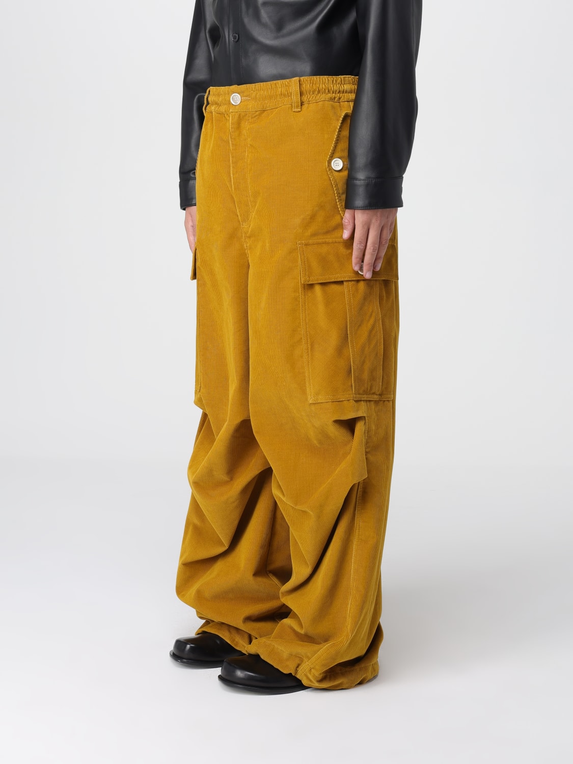 MARNI PANTALONES: Pantalón hombre Marni, Amarillo - Img 4
