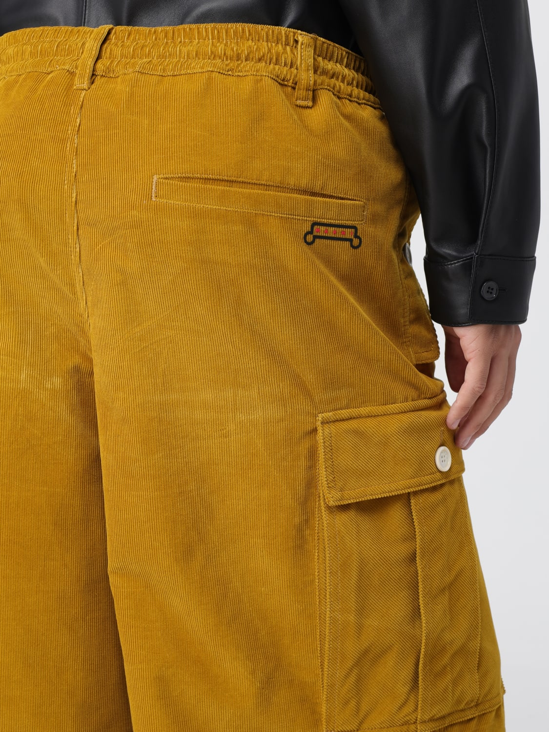 MARNI PANTALONES: Pantalón hombre Marni, Amarillo - Img 5